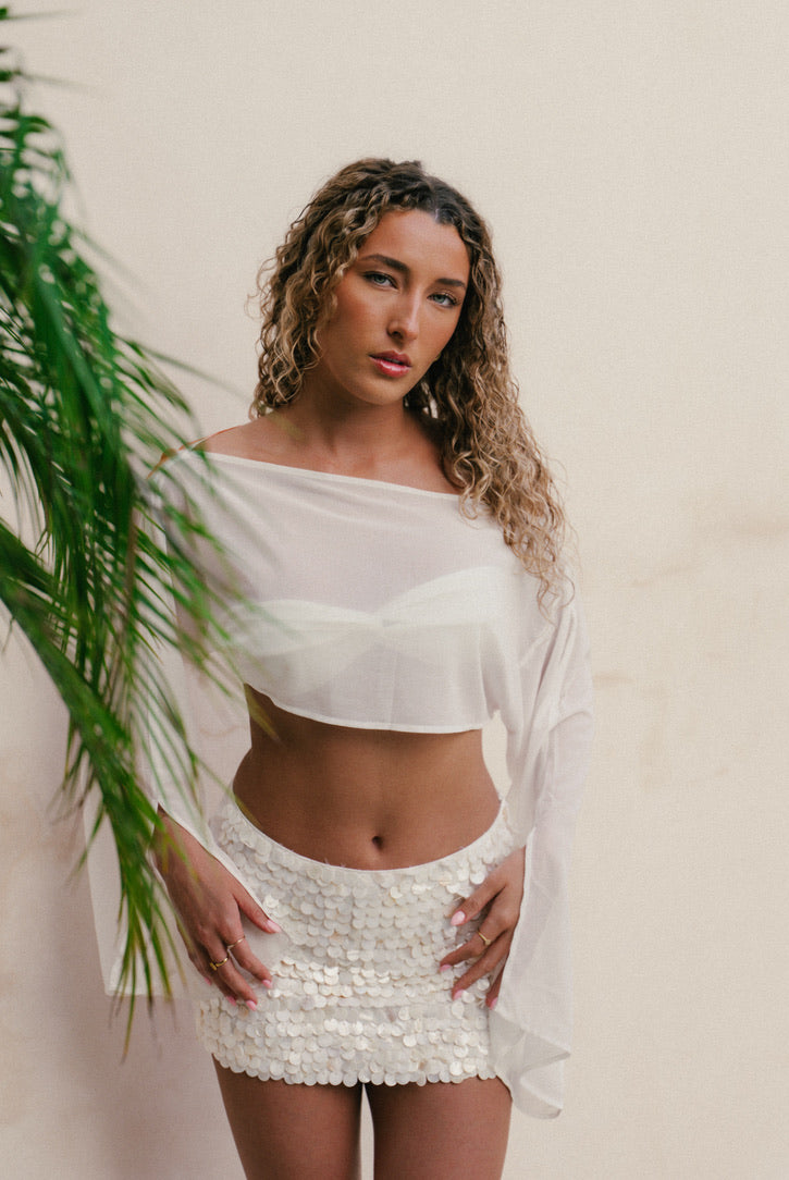 Pearla Shell Skirt